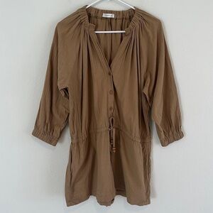 Mustard Seed Boho Brown Romper